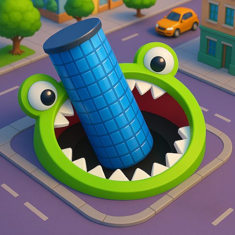 دانلود Hole.io – بازی جذاب “سیاهچاله” اندروید + مود