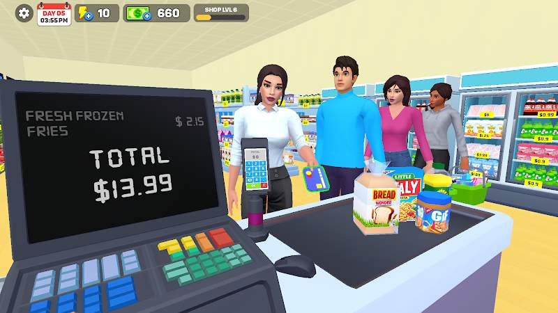 دانلود My Supermarket Simulator – بازی ”سوپر مارکت من” اندروید + مود