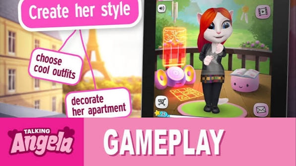 دانلود My Talking Angela – بازی “آنجلا گربه سخنگو“ اندروید + مود