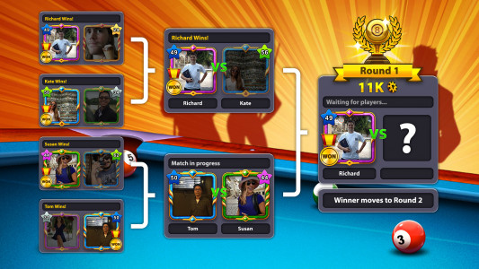 دانلود Ball 8 Pool – بازی جذاب ”بیلیارد آنلاین” اندروید + مود