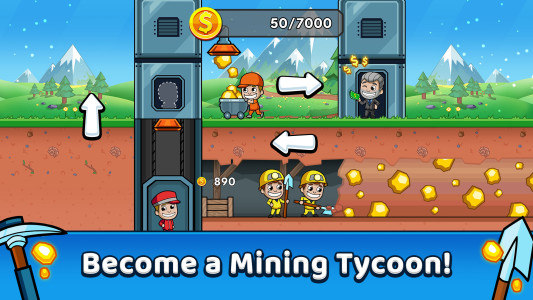 دانلود Idle Miner Tycoon – بازی “سرمایه دار معدن“ اندروید + مود