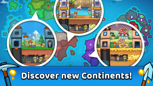 دانلود Idle Miner Tycoon – بازی “سرمایه دار معدن“ اندروید + مود