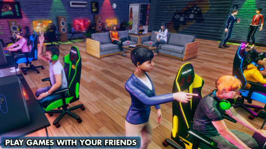 دانلود Gamer Cafe Sim – شبیه ساز “زندگی گیمر“ اندروید + مود