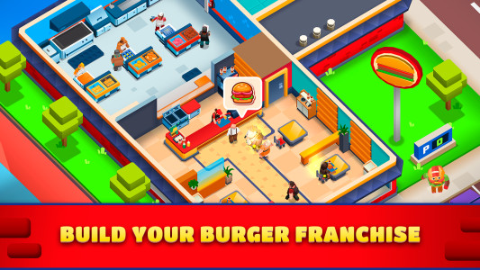 دانلود Idle Burger Empire – بازی ”امپراطوری همبرگر” اندروید + مود