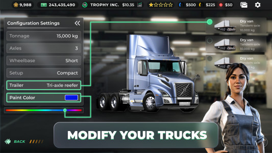 دانلود Truck Manager 2025 – بازی جذاب ”مدیر کامیون” اندروید + مود