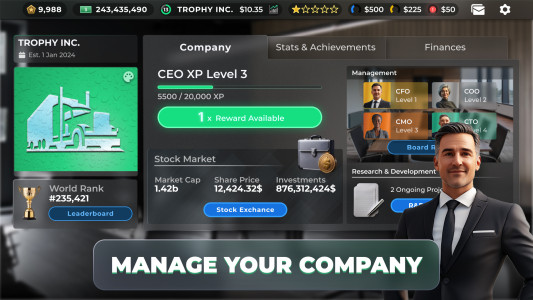دانلود Truck Manager 2025 – بازی جذاب ”مدیر کامیون” اندروید + مود