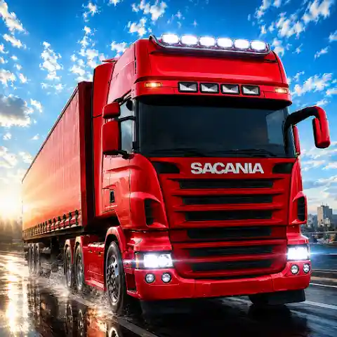 دانلود Truck Simulator: World – بازی “شبیه ساز کامیون جهانی“ اندروید + مود
