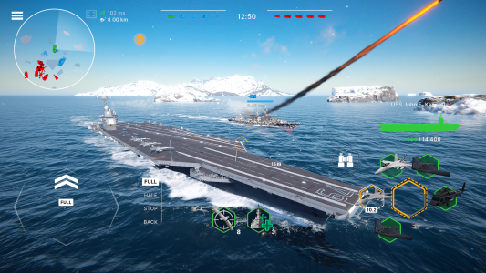 دانلود Warships Mobile ll – بازی ”نـبرد در دریا” اندروید + مود