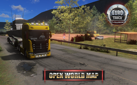 دانلود European Truck Sim – بازی “شبیه ساز کامیون” اندروید + مود