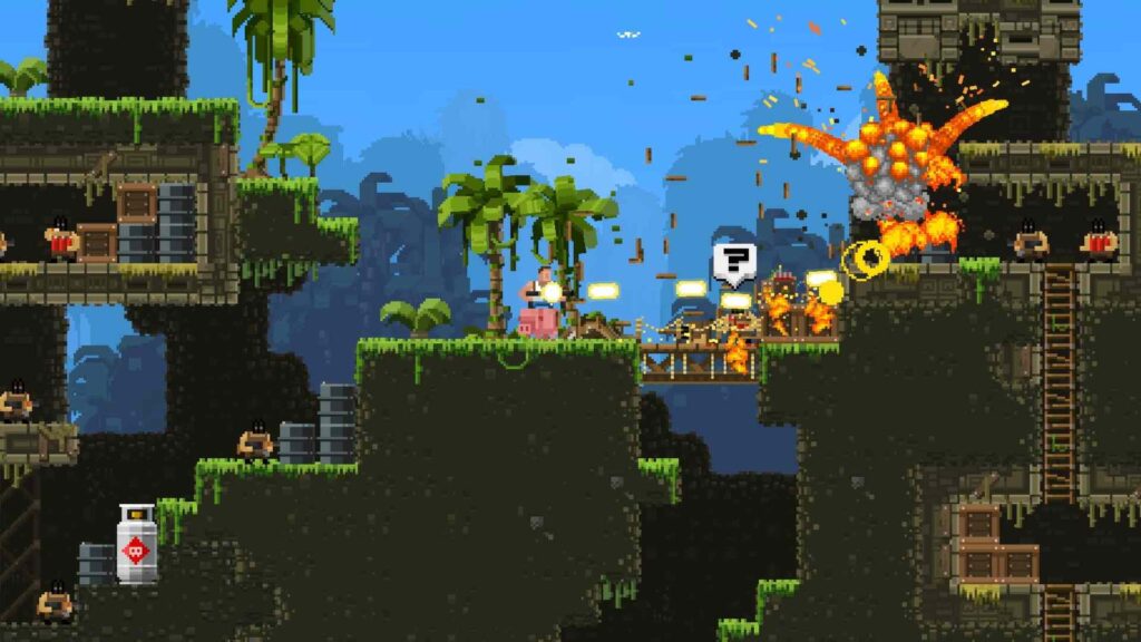 دانلود Broforce – بازی ماجراجویی ”بـروفـورس” اندروید + مود